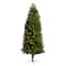 6ft. Pre-Lit Slim Virginia Spruce Artificial Christmas Tree, Warm White LED Lights